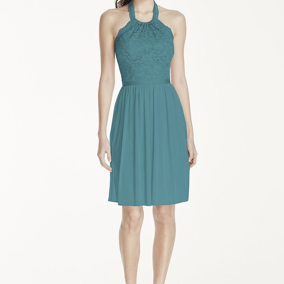 David’s Bridal Short Bridesmaid Dress - Picture 4 of 4